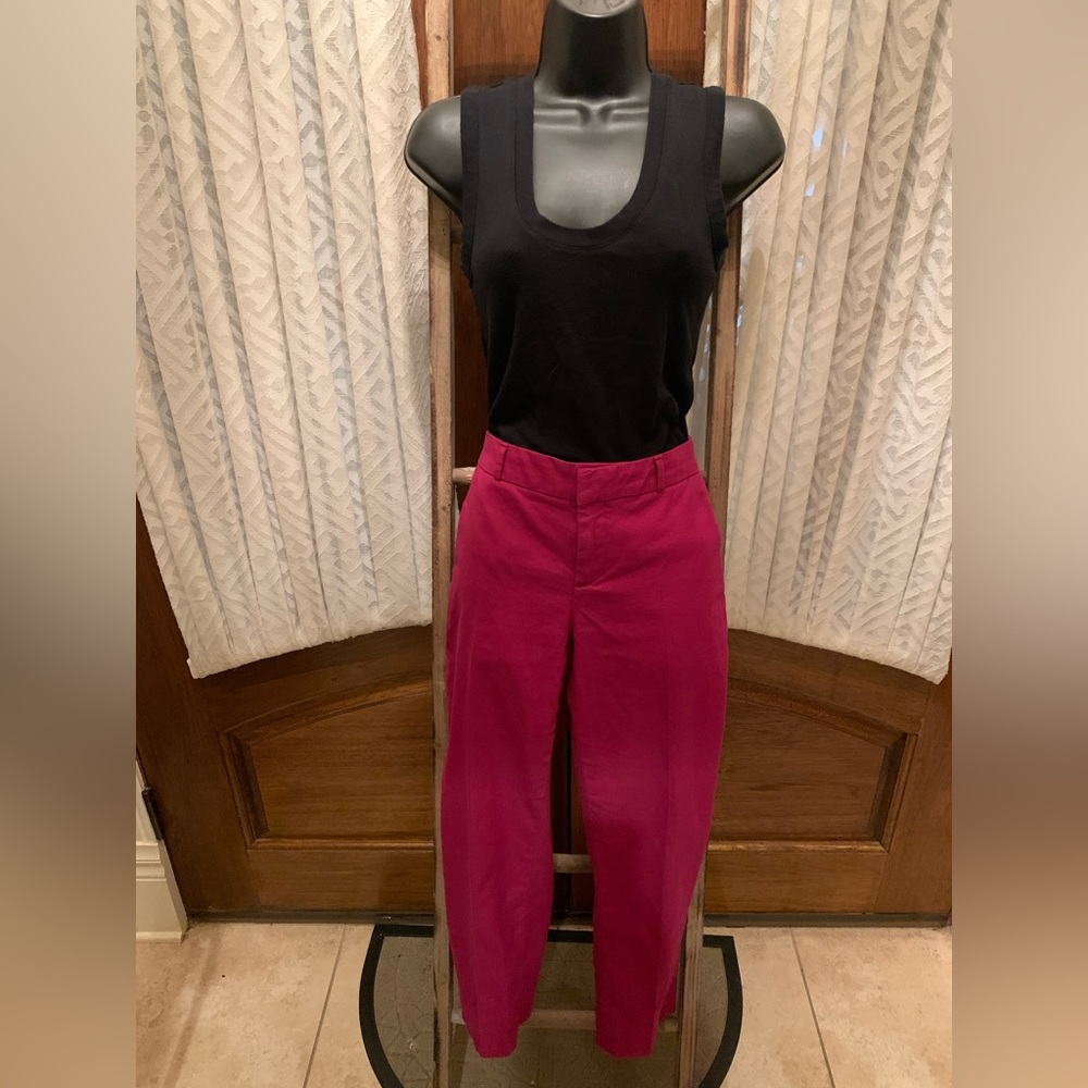 Banana Republic Fuchsia Pink Capri Pants